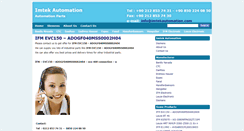 Desktop Screenshot of imtekautomation.com